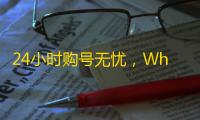 24小时购号无忧,WhatsApp推特账号现成有货