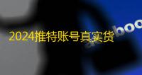 2024推特账号真实货源,自动秒发不用等